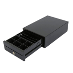 A4 Size Heavy Duty Mini Cash Drawer Box POS Register 3 Bill 6 Coin
