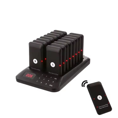 Wireless Calling System Buzzer Restaurant Bar 16 Pager  (stock)