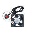 12cm Server Rack Mount 220 AC Ventilation Cooling Fan With UK Plug