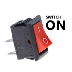 Button On Off Power Switch Arduino Robot KCD1 101 6A/250V
