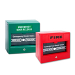 Emergency Break Glass Fire Alarm Door Release Access Exit Button