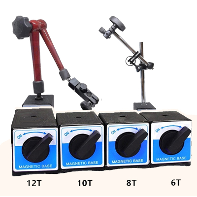 Magnetic Base 6T/8T/10T/12T Power Magnetic Dial Indicator Stand Base 