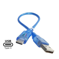 30cm USB 2.0 Cable Male to Type C Male for Arduino Nano Board
