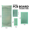 Double Sided Donut Board Prototype PCB Matrix Circuit Breadboard