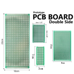 Double Sided Donut Board Prototype PCB Matrix Circuit Breadboard