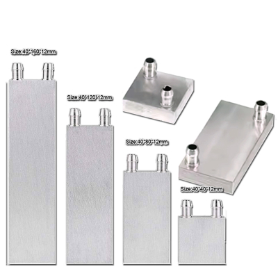 Aluminium Water Cooling Heat Sink Block TEC Peltier CPU Cooling Aluminium Water Cooling Heat Sink Block TEC Peltier CPU Cooling
