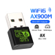 Bluetooth 5.3 + WIFI 6 AX900 USB Wireless Adapter Network 2.4G 5GHZ