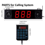 Wireless Calling System Keypad only