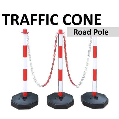 85cm Flexible Safety Column Traffic Parking Cone Pole Road Water Base 85cm Flexible Safety Column Traffic Parking Cone Pole Road Water Base