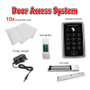 RFID Door Access Security System 280kg Magnetic Lock Card Set