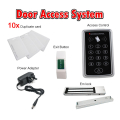 RFID Door Access Security System 280kg Magnetic Lock Card Set RFID Door Access Security System 280kg Magnetic Lock Card Set