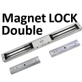 280kg 12V Double Magnetic Lock 600lbs Electronic Glass Door Access