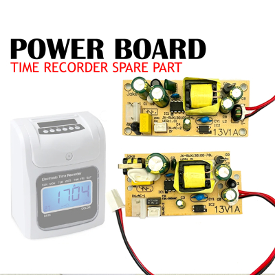 Power Board Punch Card Machine Power Supply Board For Time Recorder