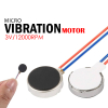 10pcs Vibration Motor 1.5-3.7V 12000 Vibrate Flat Coin Type 