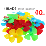 4 Blades Propeller, Propellers Replacement Mini Size 40mm Diameter 
