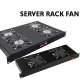 1U Heavy Duty Ventilation Fan Cooling System Server Rack 19 inch