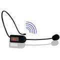 FM Wireless Microphone Headset Megaphone For Radio Mic Loudspeaker