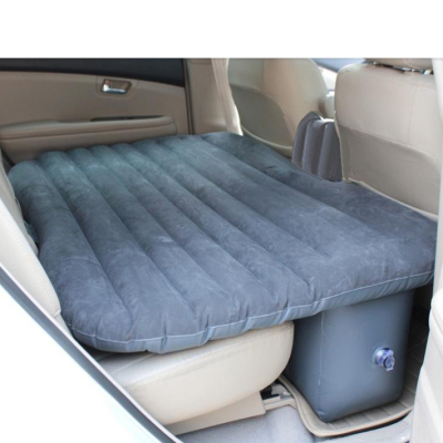 Inflatable Portable Car Air Bed Mattress Pillow Travel (with wall)