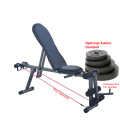 Adjustable Gym ABS Exercise Sit Up Bench Fitness Chair (Only)