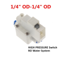 High pressure switch for pump ro water fitlers 1/4" DC 24v