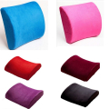 High Density Memory Pillow Foam Chair Lumbar Back Support Pillow