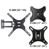Universal Adjustable Wall Mount TV Bracket Tilt Swivel 10-55 inch