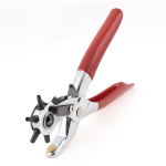 Hole Punch Pliers Professional Revolving 6 Size Hole Punch Pliers