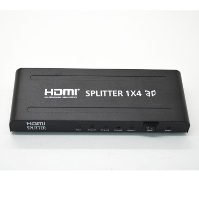 Full HD 1080P HDMI Splitter 1X4 Ver 1.4 video audio (2257)