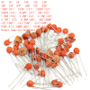 Ceramic Disc Capacitor Component 300 pcs Bundle 30 type x 10pc