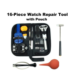 16 Pieces Watch Repair Tool Kit With Carry Case Pouch (2119)