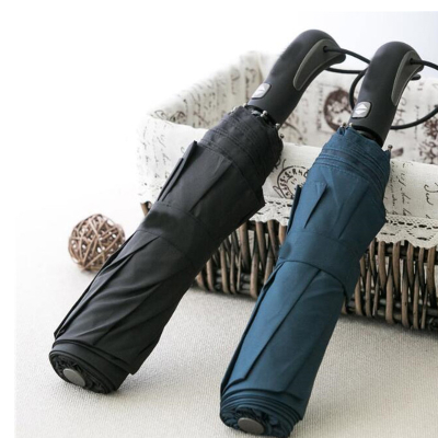 Korea Style Key to Open Close Automatic Auto Foldable Umbrella (120cm)