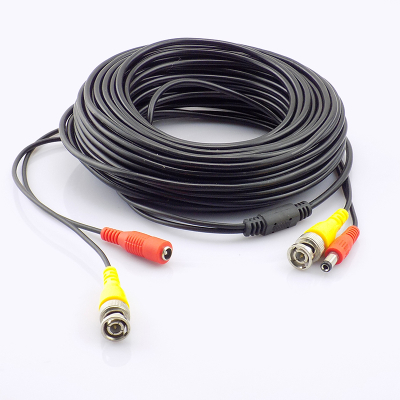 CCTV Cable 2in1 - 5m 10m 15m 20m 30m With BNC + DC Power Connector