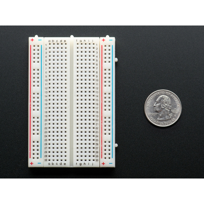 Solderless Mini Breadboard 400 holes 8.5cm X 5.5cm for Arduino