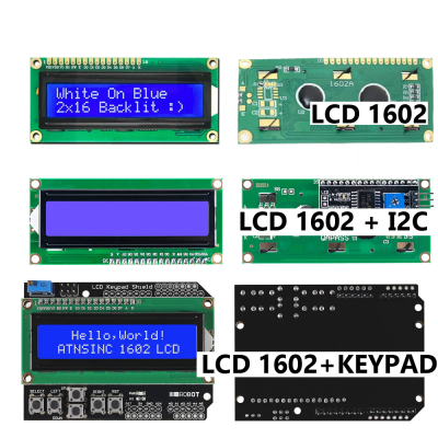 LCD Keypad Shield LCD1602 LCD 1602 Module I2C Keypad for Arduino LCD Keypad Shield LCD1602 LCD 1602 Module I2C Keypad for Arduino