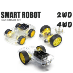 Arduino 2WD 4WD Smart Robotics Robot Car Chassis Kit with DC Motor Set