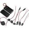 Battery Snap 9V CR2032 Holder c/w Male Dc Plug (2.1mm) Arduino Robotic