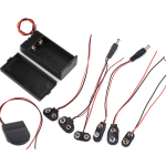 Battery Snap 9V CR2032 Holder c/w Male Dc Plug (2.1mm) Arduino Robotic