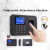 Time Recorder Office Fingerprint Attendance Machine Punch Tag ID USB