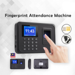 Time Recorder Office Fingerprint Attendance Machine Punch Tag ID USB 
