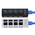 4 Port USB 3.0 Hub High Speed USB Hub Adapter 